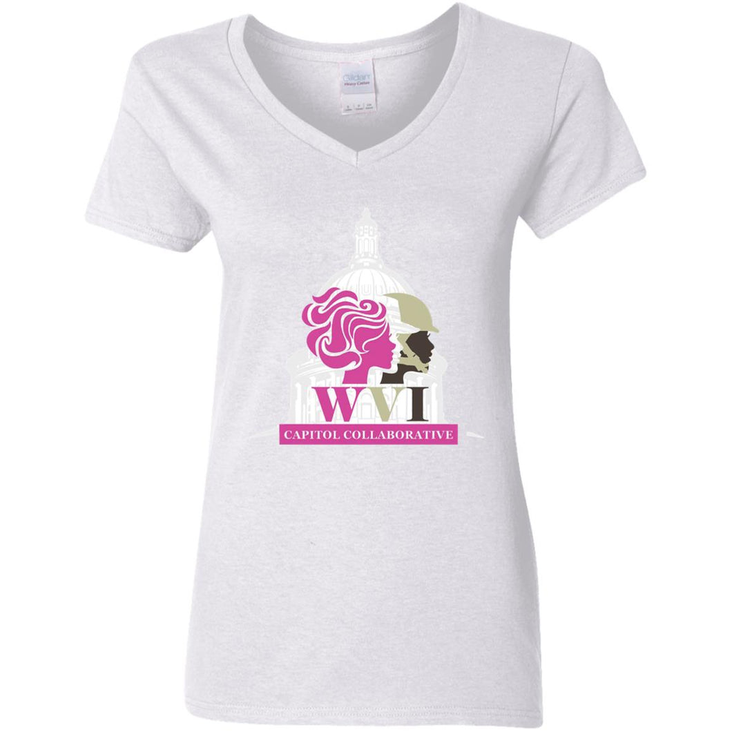 WVICCC Ladies' 5.3 oz. V-Neck T-Shirt