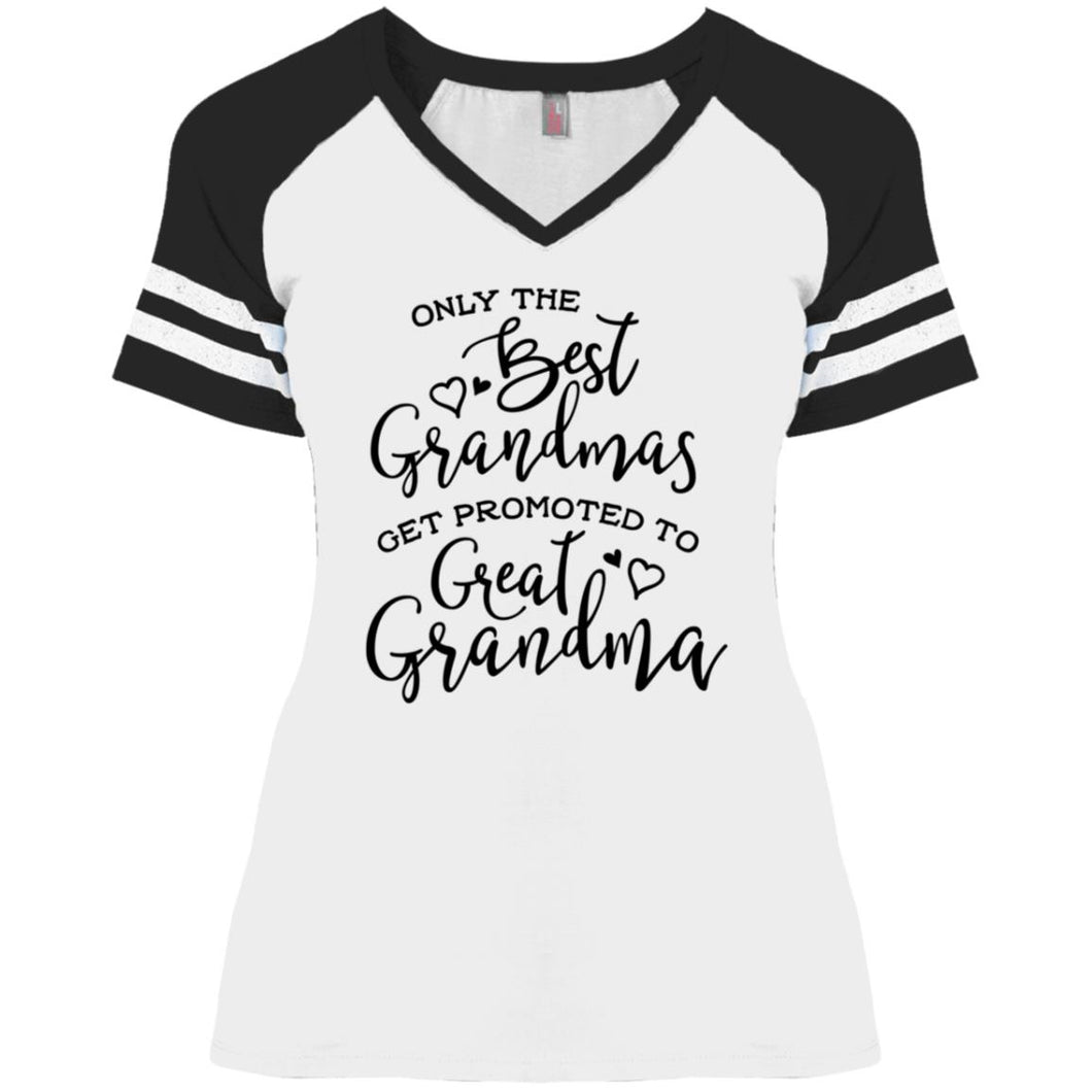 Great Grandma's Ladies' Game V-Neck T-Shirt