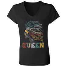 Load image into Gallery viewer, Queen Ladies&#39; Jersey V-Neck T-Shirt