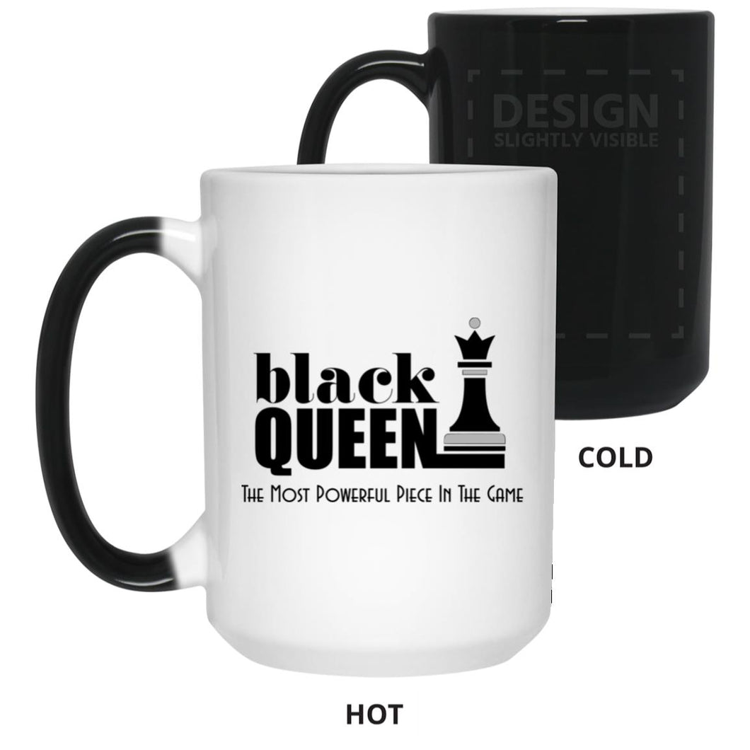 Large 15 oz. Magic Mug Black Queen