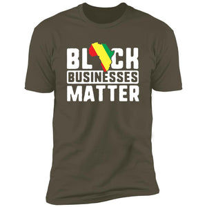 Black Business Matter Premium Short Sleeve T-Shirt