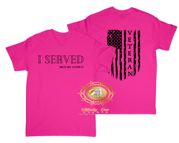 I served