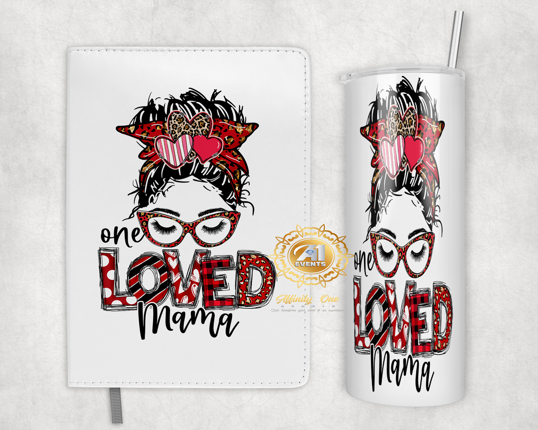 Journal + Tumbler Set: One Loved Mama