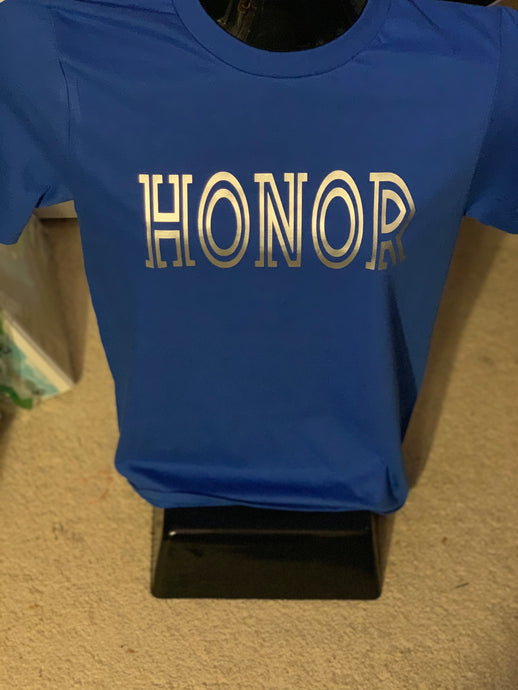 Honor w/ US Flag