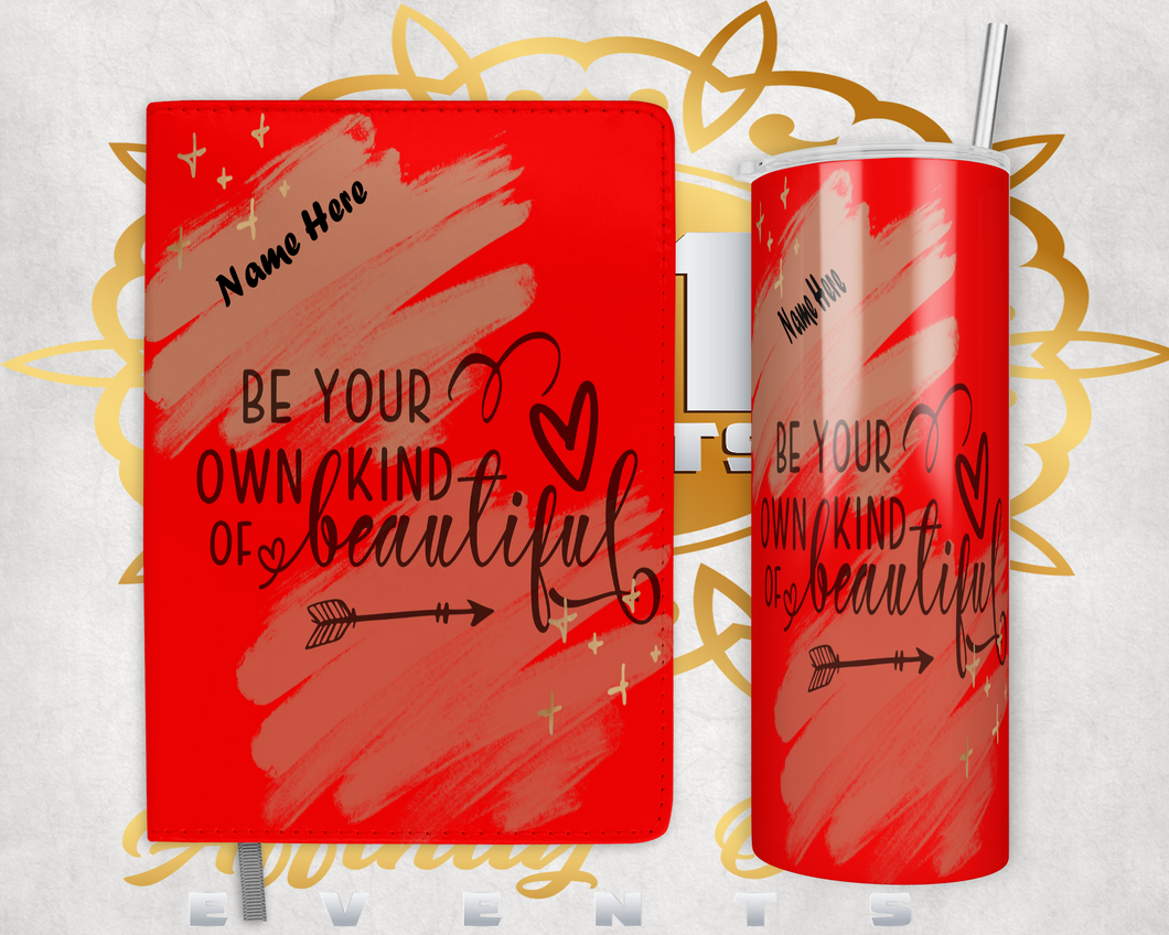 Journal + Tumbler Set: Be Your Own Kind